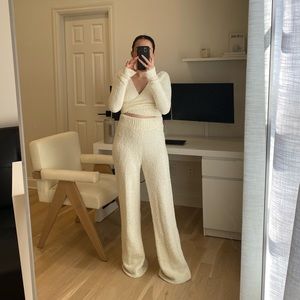 SKIMS Cozy Knit Boucle Pants
